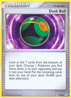Dusk Ball DP Trainer Kit #9/12