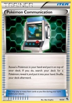 Pokémon Communication BW Trainer Kit #518