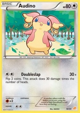 Audino BW Trainer Kit #518