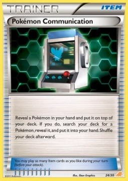 Pokémon Communication BW Trainer Kit #524