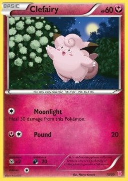 Clefairy XY Trainer Kit: Bisharp & Wigglytuff #713