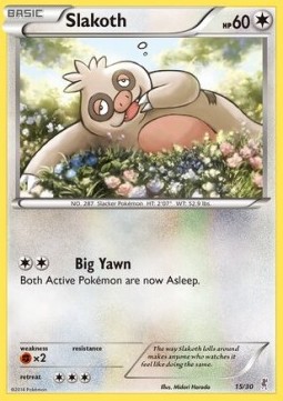 Slakoth XY Trainer Kit: Bisharp & Wigglytuff #715