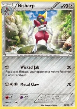 Bisharp XY Trainer Kit: Bisharp & Wigglytuff #716