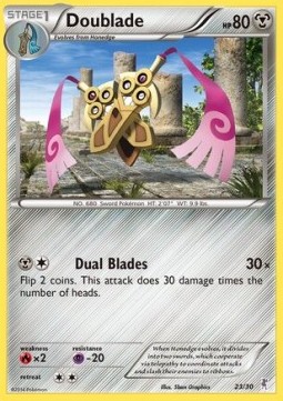 Doublade XY Trainer Kit: Bisharp & Wigglytuff #723