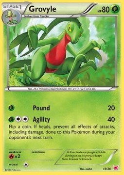 Grovyle XY Trainer Kit: Latias & Latios #818