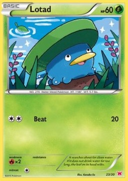 Lotad XY Trainer Kit: Latias & Latios #823