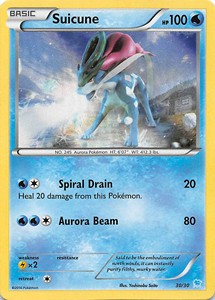 Suicune XY Trainer Kit: Pikachu Libre & Suicune #30