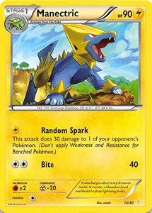 Manectric XY Trainer Kit: Pikachu Libre & Suicune #13