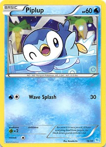 Piplup XY Trainer Kit: Pikachu Libre & Suicune #16