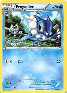 Frogadier XY Trainer Kit: Pikachu Libre & Suicune #21