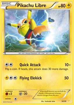 Pikachu Libre XY Trainer Kit: Pikachu Libre & Suicune #1