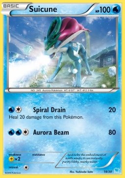 Suicune XY Trainer Kit: Pikachu Libre & Suicune #1