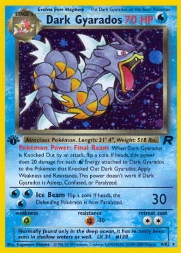 Dark Gyarados [1st Edition] Team Rocket #8/82