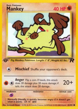 Mankey Team Rocket #61/82