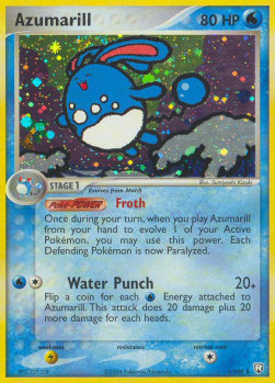 Azumarill EX Team Rocket Returns #1