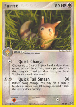 Furret EX Team Rocket Returns #22