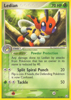 Ledian EX Team Rocket Returns #23