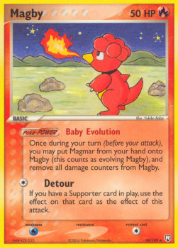 Magby EX Team Rocket Returns #24