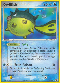 Qwilfish EX Team Rocket Returns #27