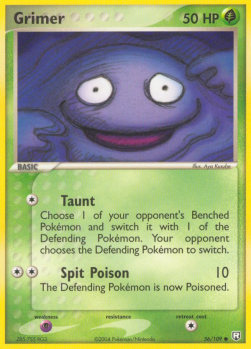 Grimer EX Team Rocket Returns #56