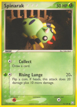 Spinarak EX Team Rocket Returns #78