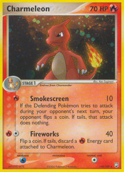 Charmeleon EX Team Rocket Returns #110