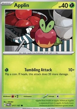 Applin Twilight Masquerade #017/167