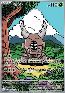 Pinsir Twilight Masquerade #168/167