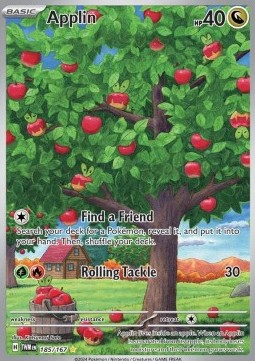 Applin Twilight Masquerade #185/167