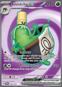 Sinistcha ex Twilight Masquerade #189/167