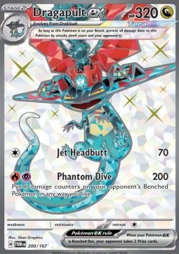Dragapult ex Twilight Masquerade #200/167