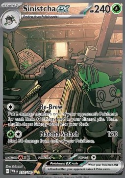 Sinistcha ex Twilight Masquerade #210/167