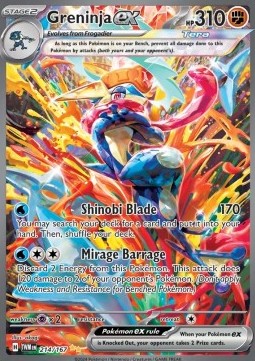 Greninja ex Twilight Masquerade #214/167