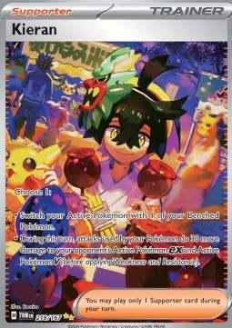 Kieran Twilight Masquerade #218/167
