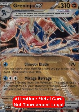 Greninja ex Twilight Masquerade #106/167