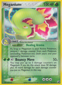 Meganium EX Unseen Forces #9