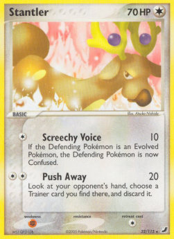 Stantler EX Unseen Forces #32