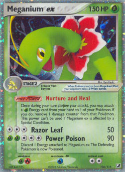 Meganium ex EX Unseen Forces #106