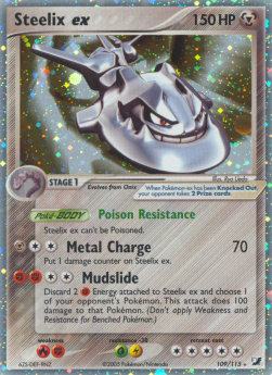 Steelix ex EX Unseen Forces #109