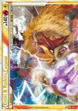Entei & Raikou LEGEND Unleashed #90