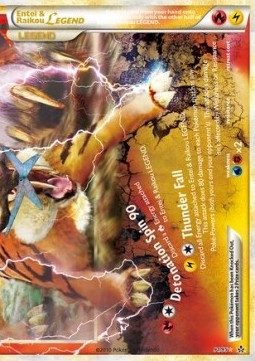 Entei & Raikou LEGEND Unleashed #91