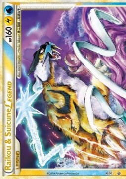 Raikou & Suicune LEGEND Unleashed #92