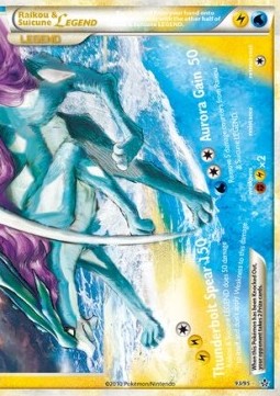 Raikou & Suicune LEGEND Unleashed #93
