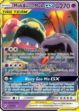 Muk & Alolan Muk GX Unbroken Bonds #61/214