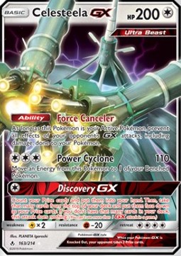 Celesteela GX Unbroken Bonds #163/214