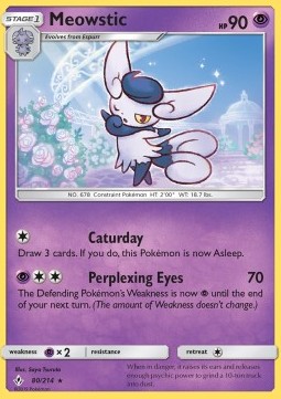 Meowstic Unbroken Bonds #80/214