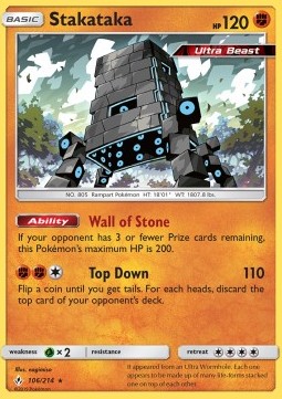 Stakataka Unbroken Bonds #106/214