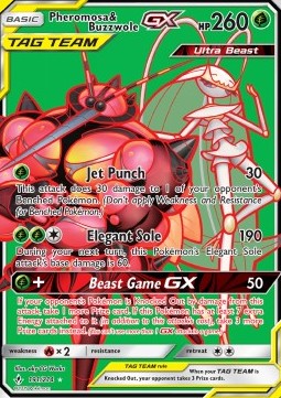 Pheromosa & Buzzwole GX Unbroken Bonds #191/214