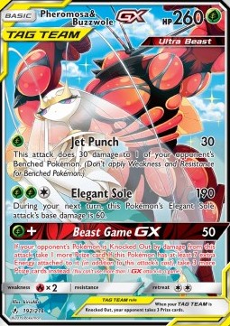 Pheromosa & Buzzwole GX Unbroken Bonds #192/214
