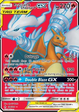 Reshiram & Charizard GX Unbroken Bonds #194/214